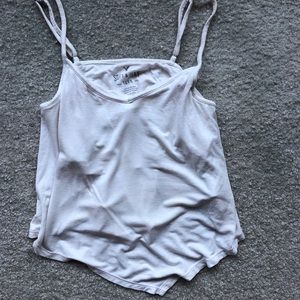 American eagle white tank top.